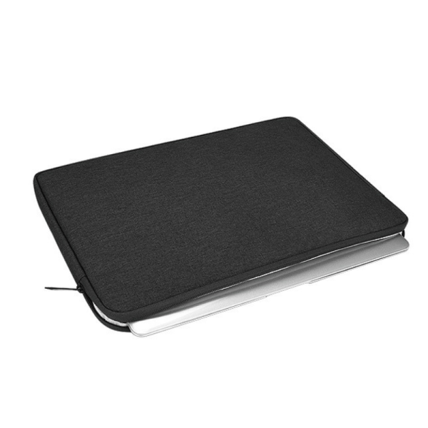 Deluxe Laptop Sleeve Pouch Case - Black - Image 2