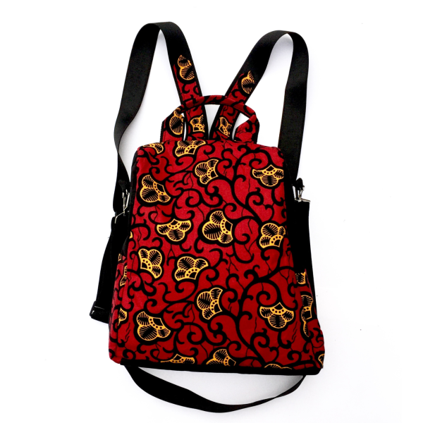 African Print Backpack | Fashion Anti-theft Backpack - Image 4