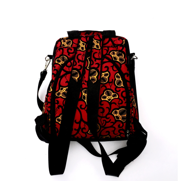 African Print Backpack | Fashion Anti-theft Backpack - Image 10