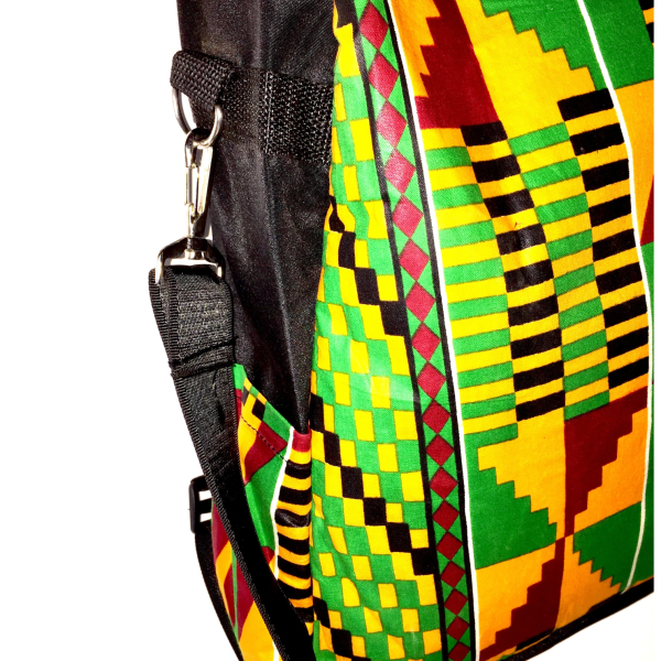 African Print Backpack | Fashion Anti-theft Backpack - Image 8