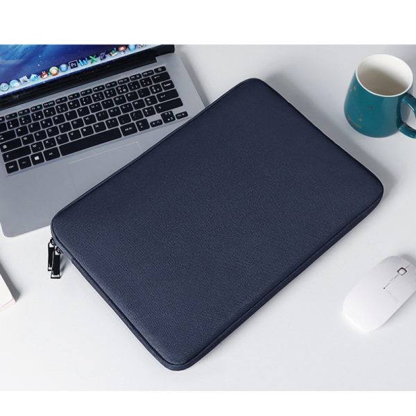 blue laptop sleeve