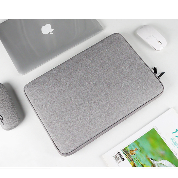 Deluxe Laptop Sleeve Pouch Case - Grey - Image 8