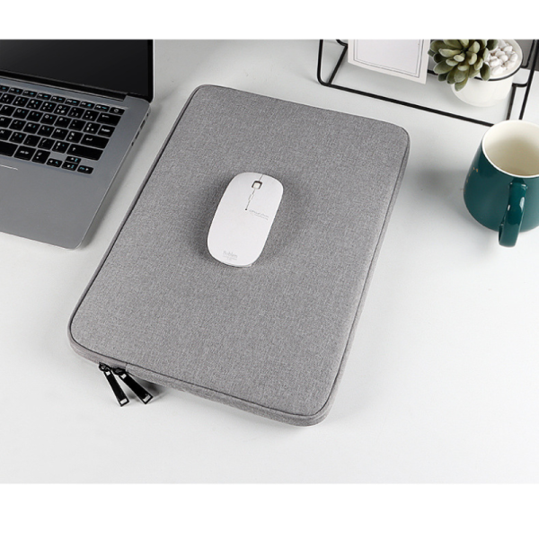 Deluxe Laptop Sleeve Pouch Case - Grey - Image 7