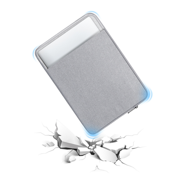 Deluxe Laptop Sleeve Pouch Case - Grey - Image 6