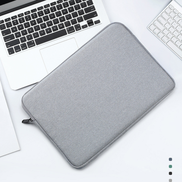 Deluxe Laptop Sleeve Pouch Case - Grey - Image 4