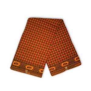 African Print Fabric Ankara Cotton (Red Matrix)