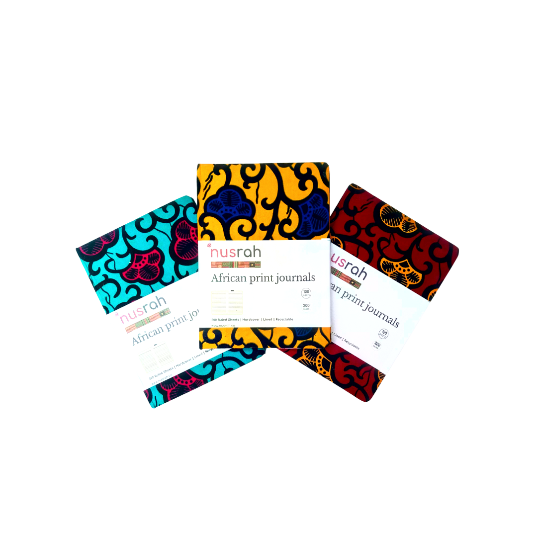 african print fashion ankara notebooks