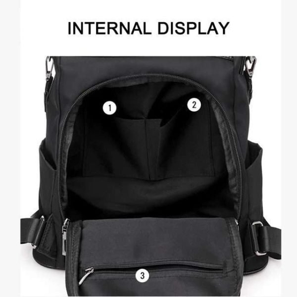 Antitheft Fashion Backpack - Image 5