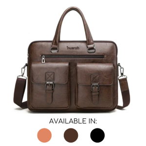 Leather Laptop Bag - Jeeper Leather Work Handbag
