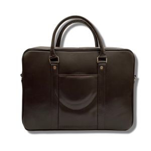Leather Laptop Bag | Laptop Briefcase Bag for Men/Women (Coffee Brown) 13 15 17 Inches