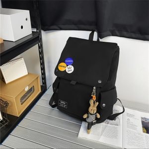 black large capacity backpack