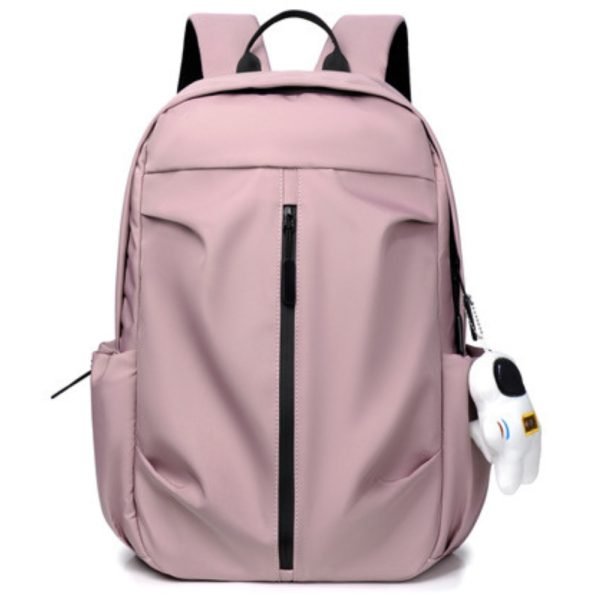 pink Leather astronaut backpack
