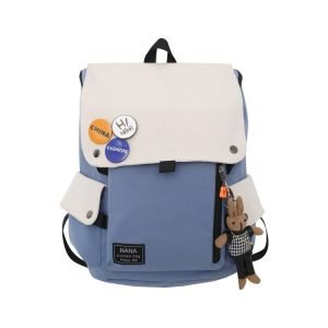 blue cool large capacity backpack