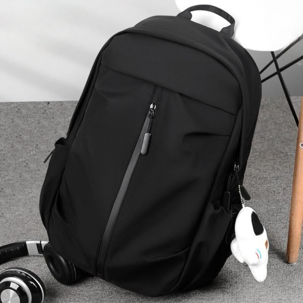 black Leather astronaut backpack