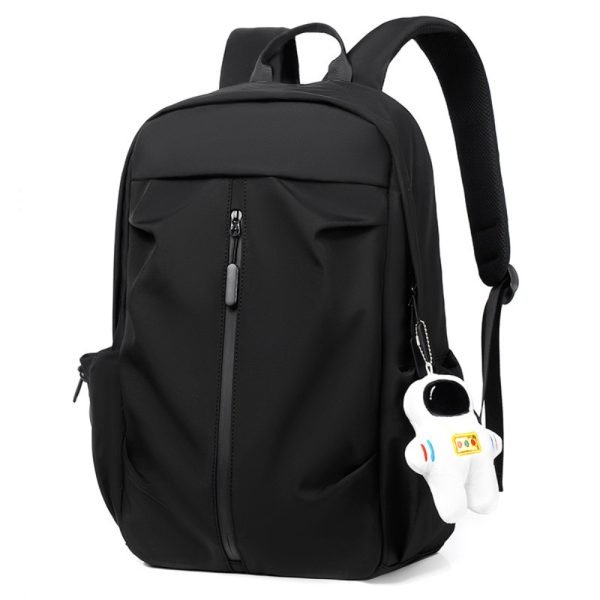 black Leather astronaut backpack
