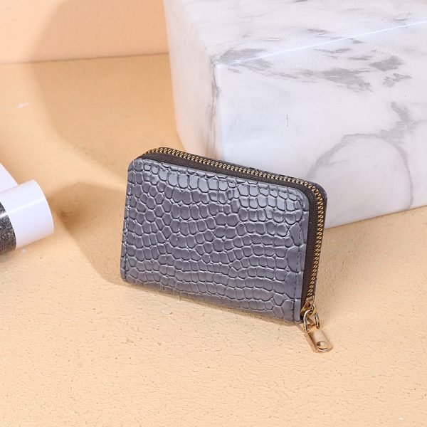 grey card holder