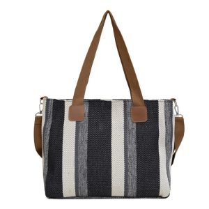 black tote bag
