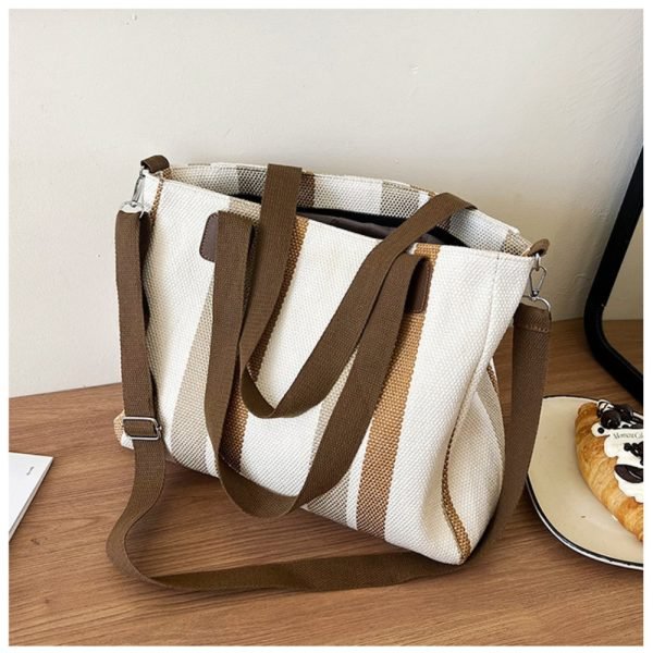 white large capacity tote bag