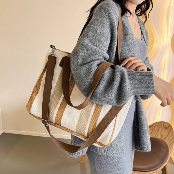 white large capacity tote bag