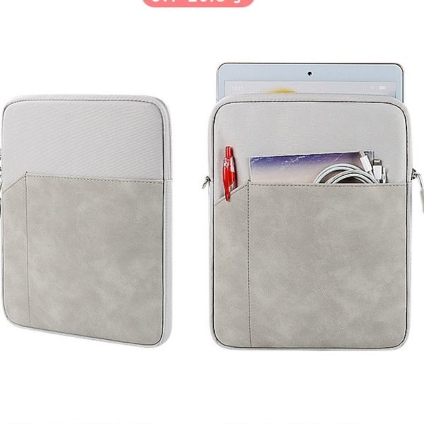 light grey ipad pouch