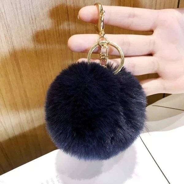 Pom pom key rings | Bag Backpack Ornament - Image 15