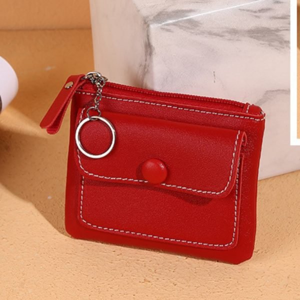 red cute coin purse bag