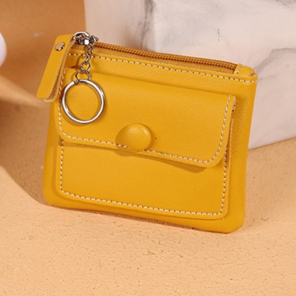 yellow cute coin purse