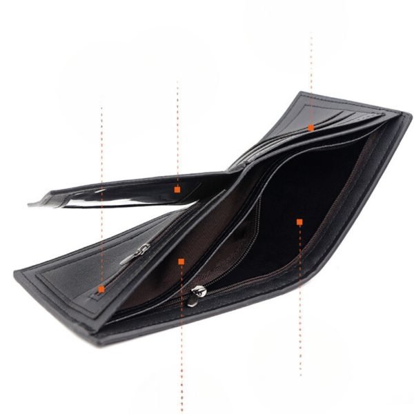 black men wallet inner