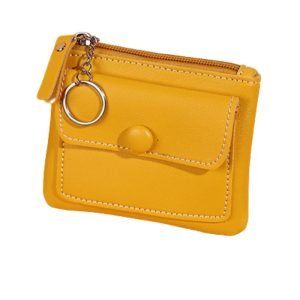 yellow cute coin purse