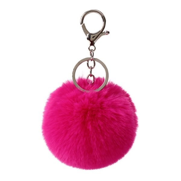 Pom pom key rings | Bag Backpack Ornament - Image 7