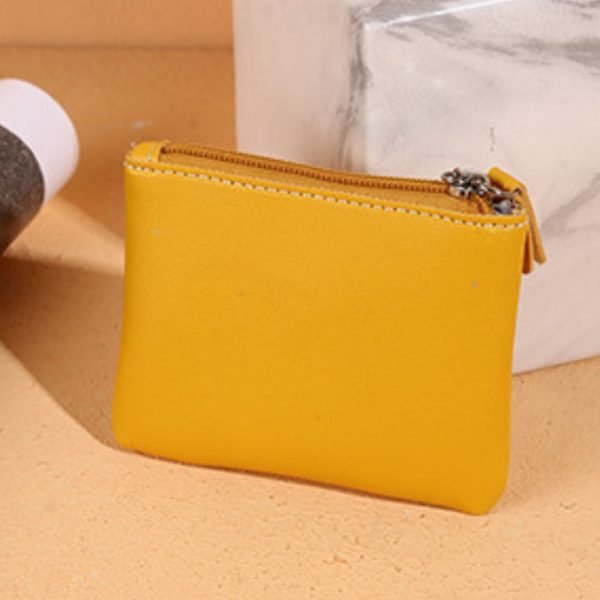 yellow cute coin purse back