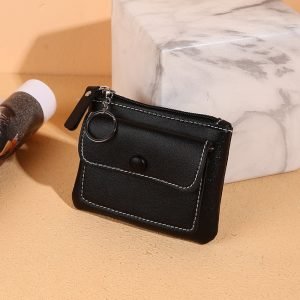 black cute coin purse
