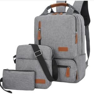 grey 3in1 computer backpack