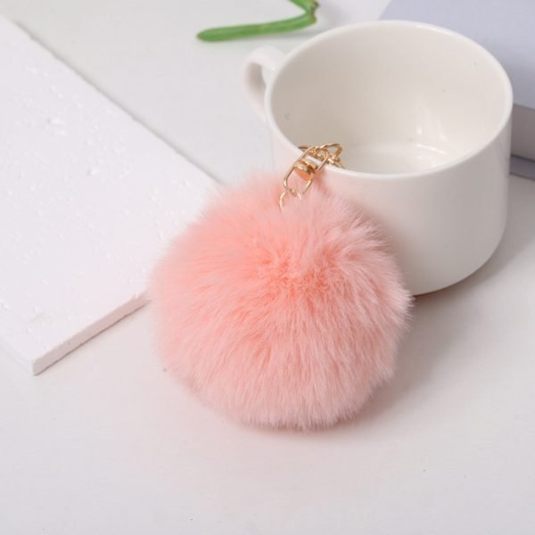 Pom pom key rings | Bag Backpack Ornament - Image 6