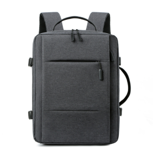 dark grey expandable backpack