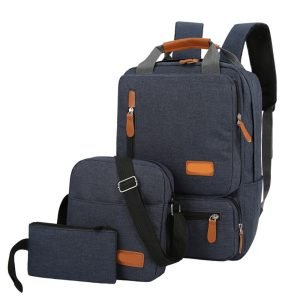 blue 3in1 computer backpack