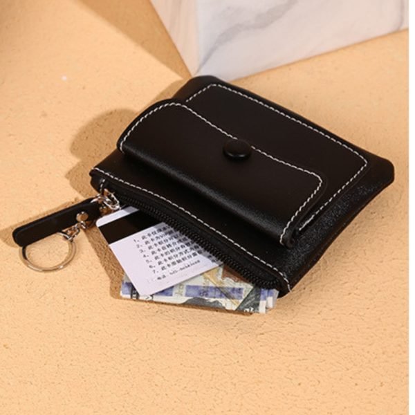 black cute coin purse