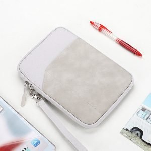 light grey ipad pouch