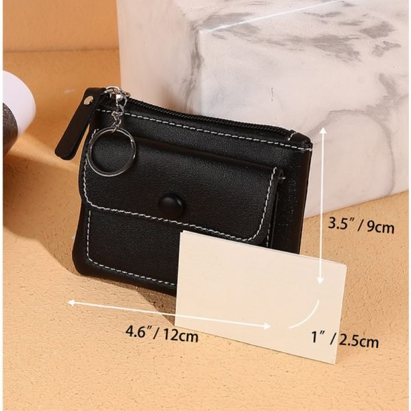 black cute coin purse