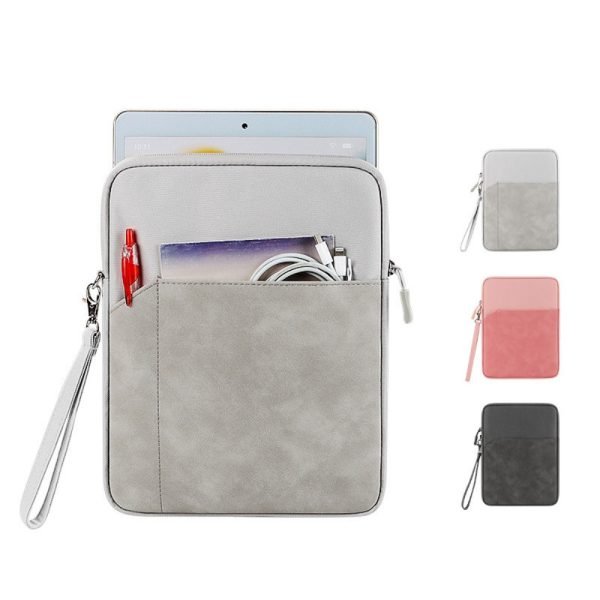 light grey ipad pouch