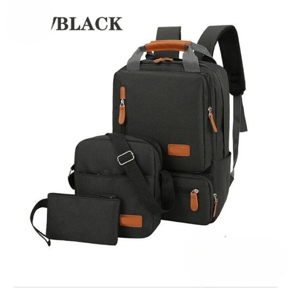 black 3in1 computer backpack