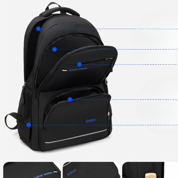 Casual Waterproof backpack | Large Capacity Bag - Image 10