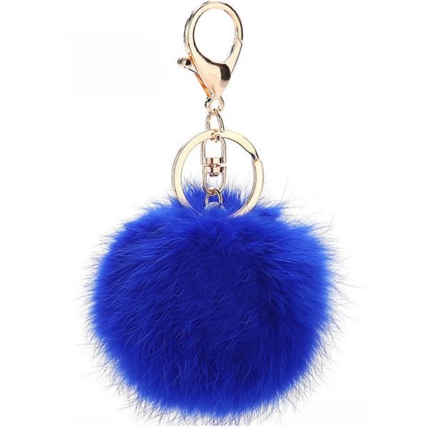 Pom pom key rings | Bag Backpack Ornament - Image 12