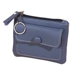 blue cute coin purse