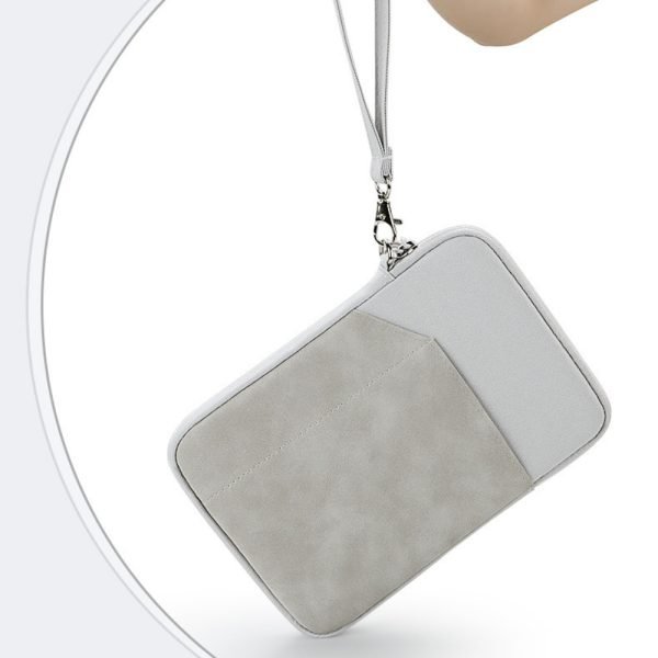 light grey ipad pouch