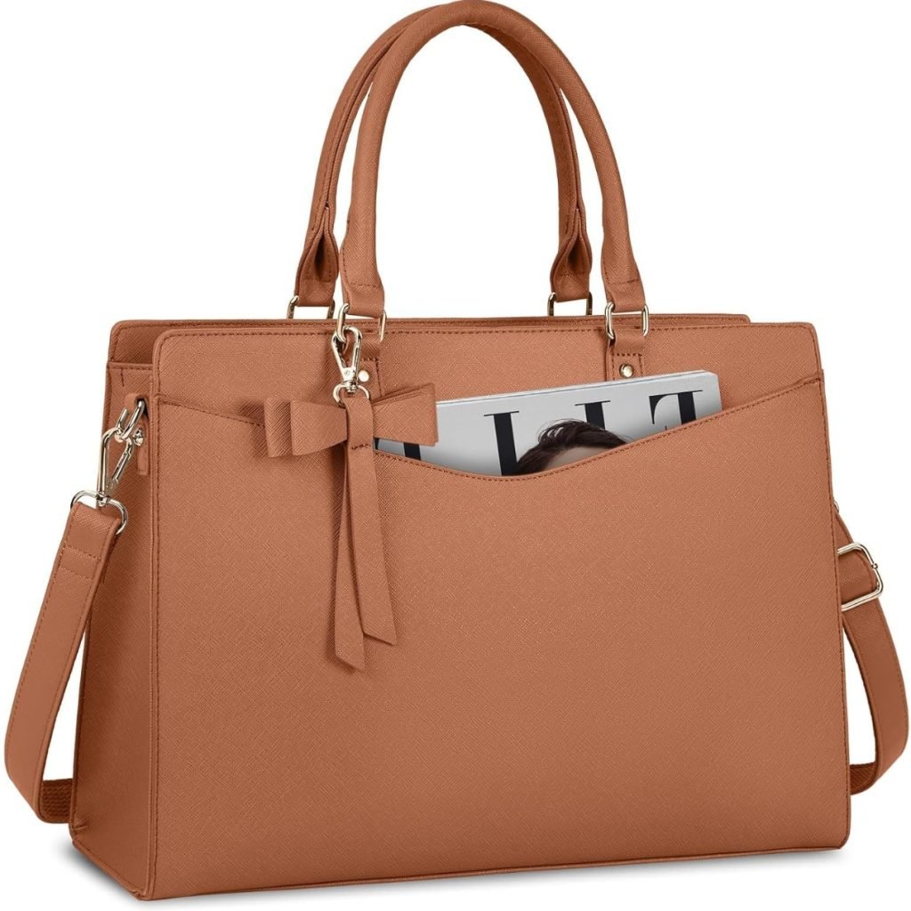 brown charmbow women handbag