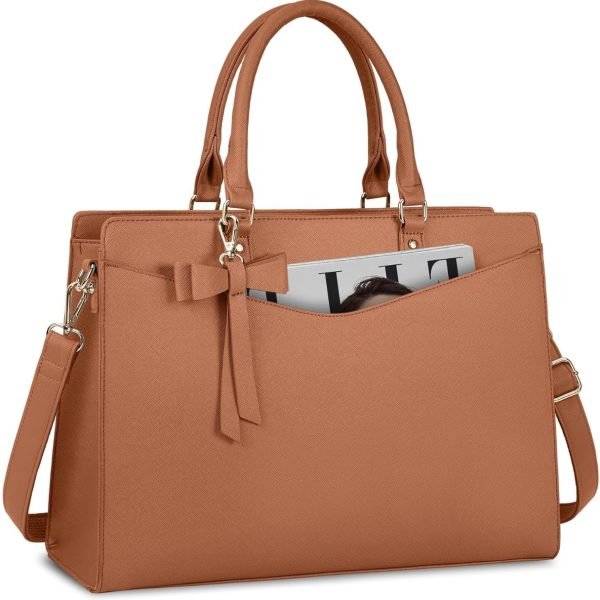 brown charmbow women handbag